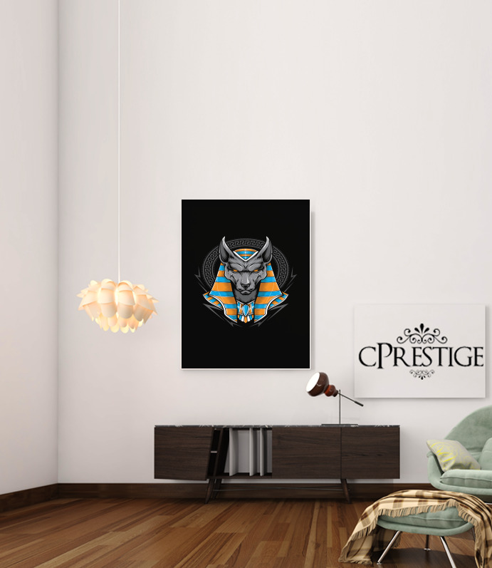  Anubis Egyptian voor Bericht lijm 30 * 40 cm