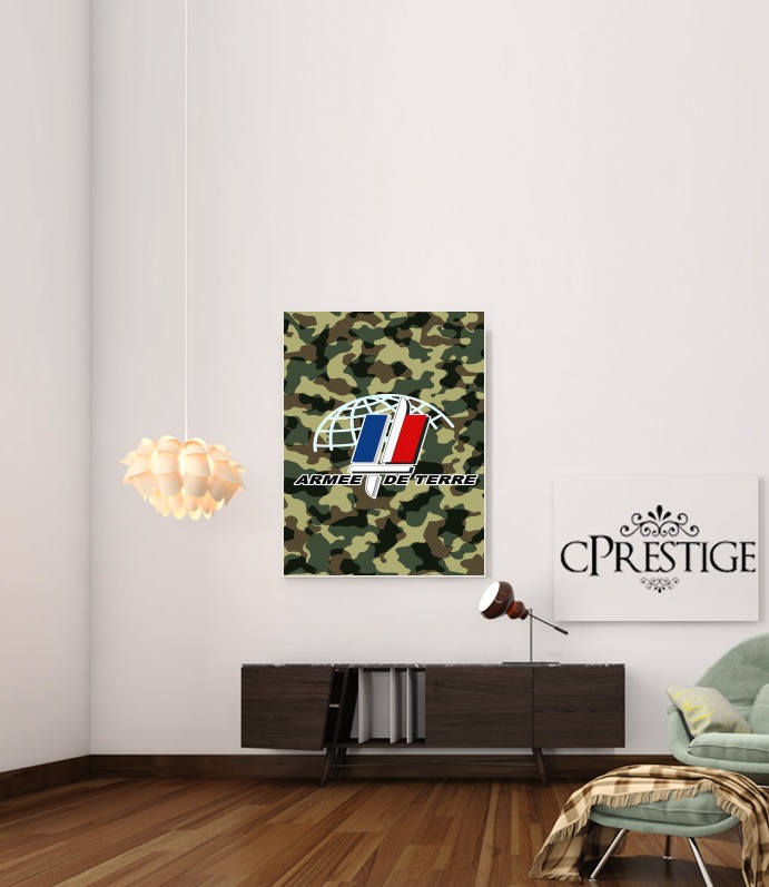  Armee de terre - French Army voor Bericht lijm 30 * 40 cm