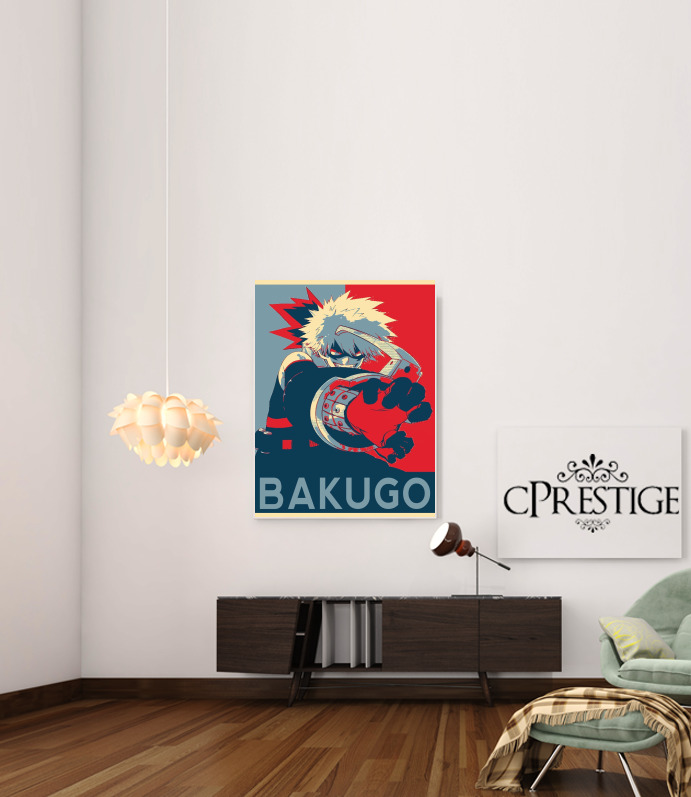  Bakugo Katsuki propaganda art voor Bericht lijm 30 * 40 cm