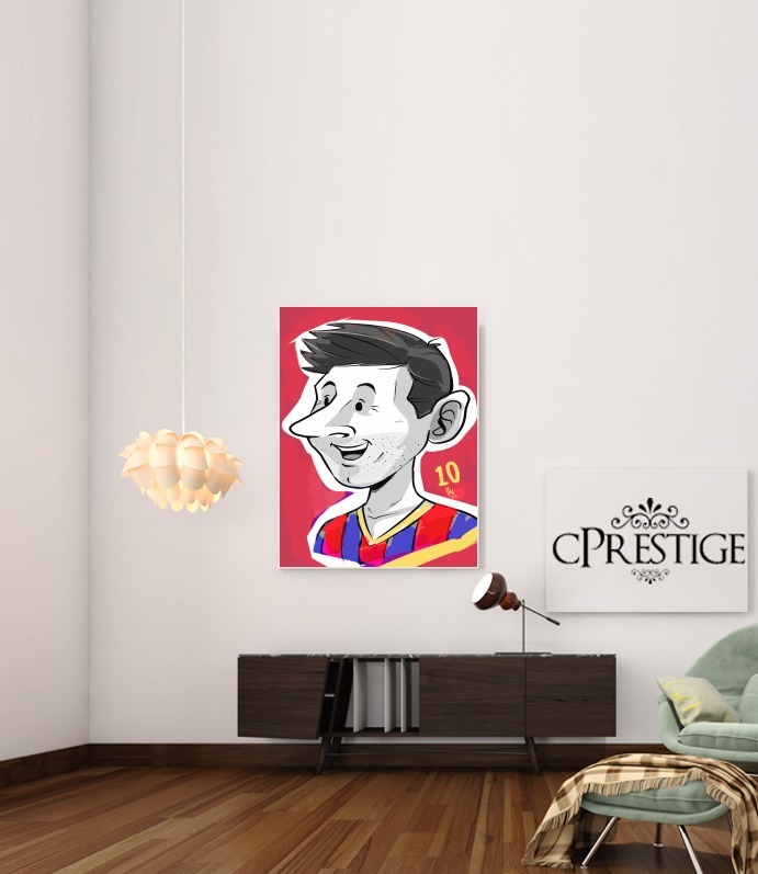  cartoonmessi voor Bericht lijm 30 * 40 cm