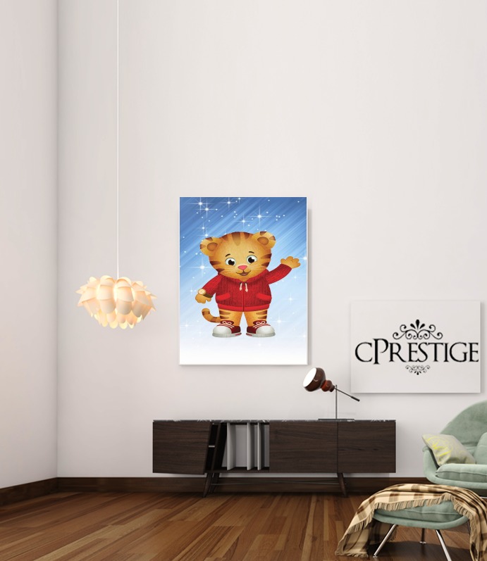  Daniel The Tiger voor Bericht lijm 30 * 40 cm