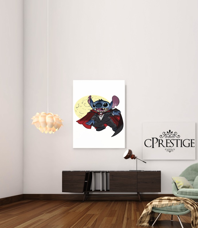  Dracula Stitch Parody Fan Art voor Bericht lijm 30 * 40 cm