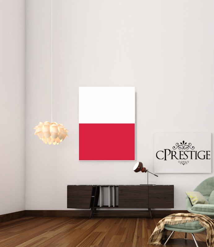  Flag of Poland voor Bericht lijm 30 * 40 cm