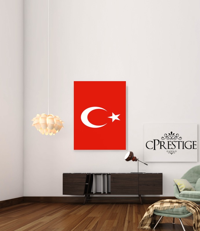  Flag of Turkey voor Bericht lijm 30 * 40 cm