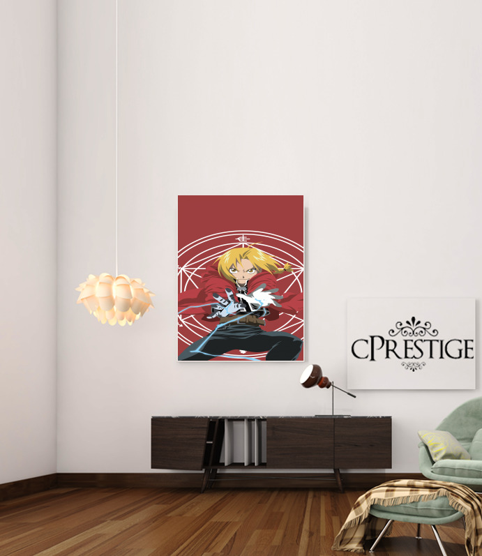  Edward Elric Magic Power voor Bericht lijm 30 * 40 cm