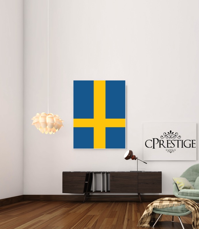  Flag Sweden voor Bericht lijm 30 * 40 cm