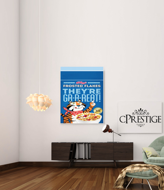  Food Frosted Flakes voor Bericht lijm 30 * 40 cm