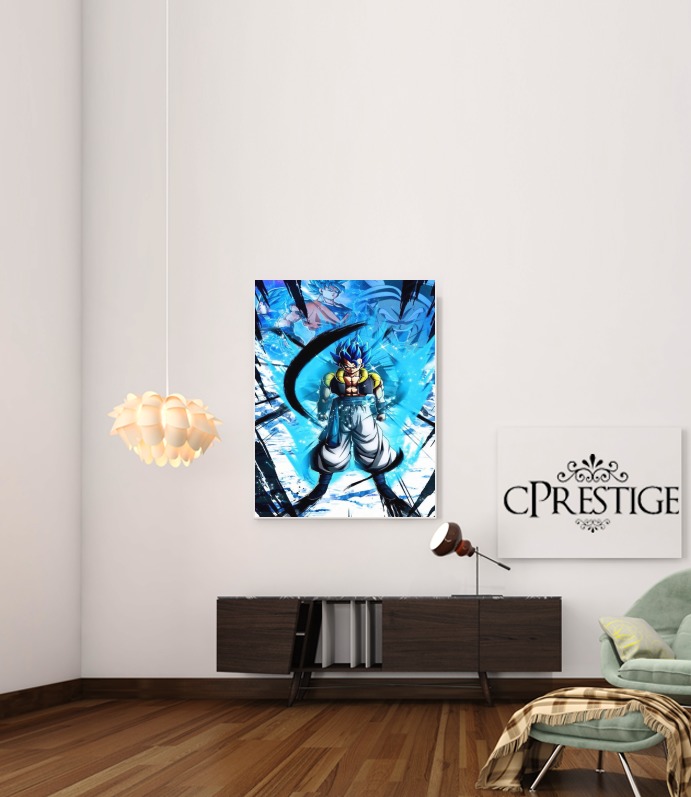  Gogeta SSJ Blue ArtFusion voor Bericht lijm 30 * 40 cm