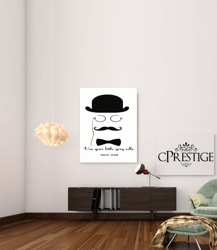  Hercules Poirot Quotes voor Bericht lijm 30 * 40 cm