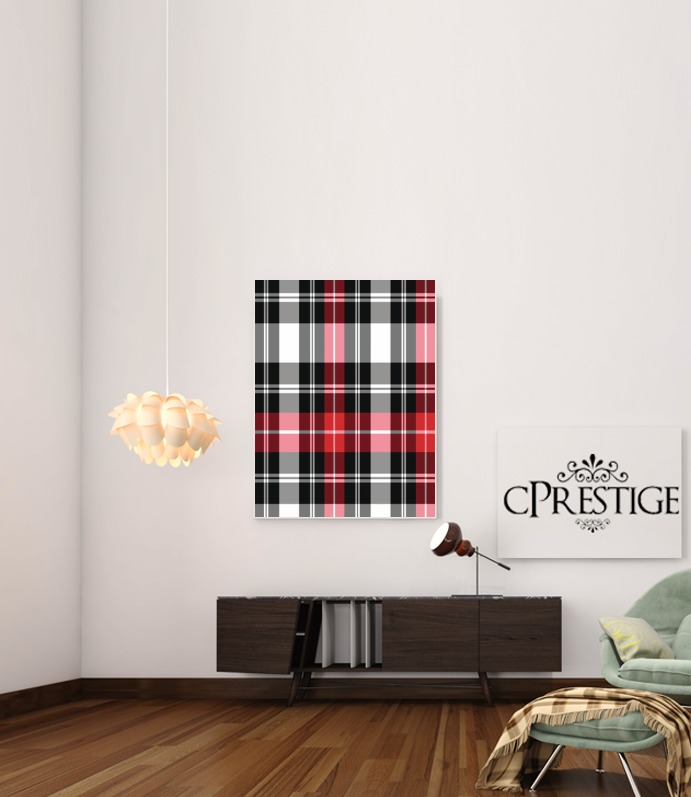  Red Plaid voor Bericht lijm 30 * 40 cm