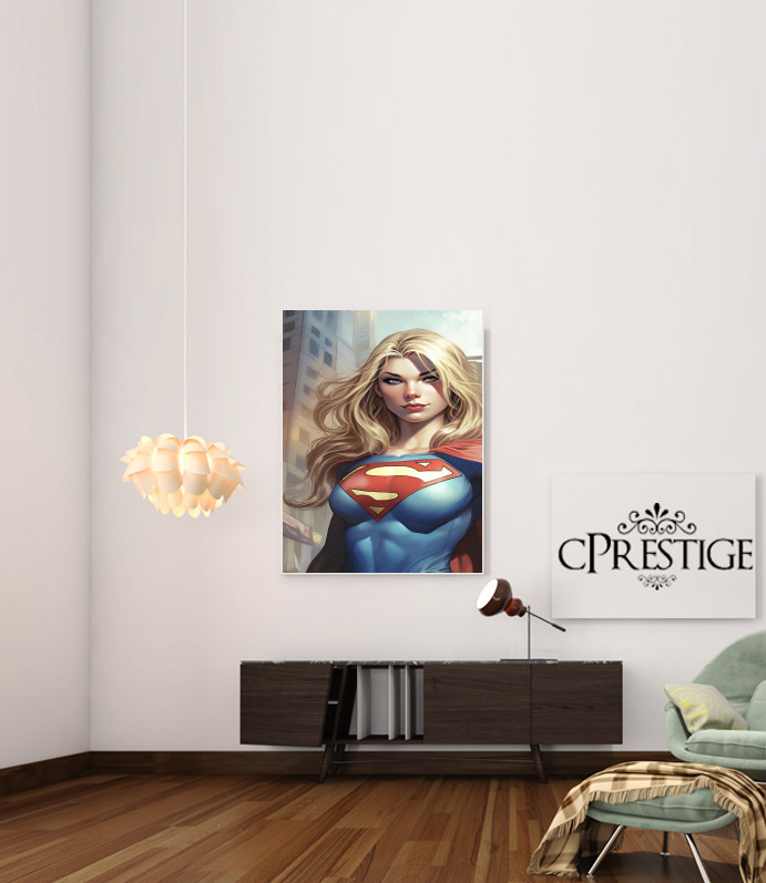  Supergirl V2 voor Bericht lijm 30 * 40 cm