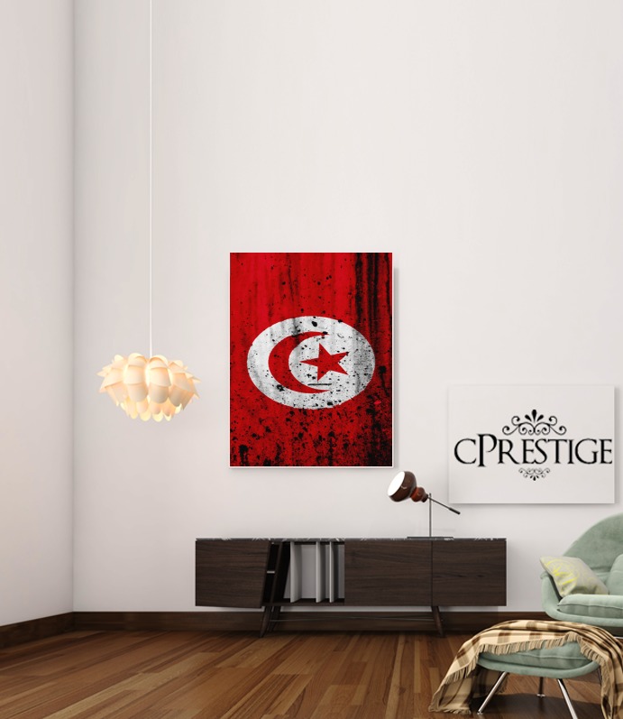  Tunisia Fans voor Bericht lijm 30 * 40 cm