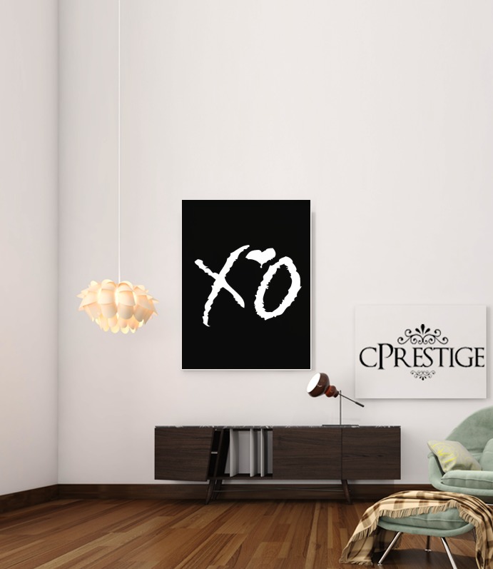  XO The Weeknd Love voor Bericht lijm 30 * 40 cm