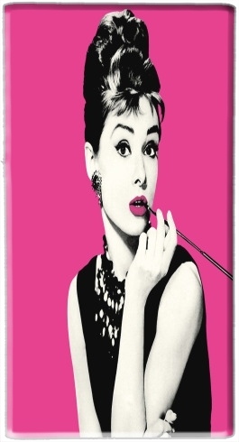  audrey hepburn voor draagbare externe back-up batterij 5000 mah Micro USB