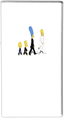  Beatles meet the simpson voor draagbare externe back-up batterij 5000 mah Micro USB