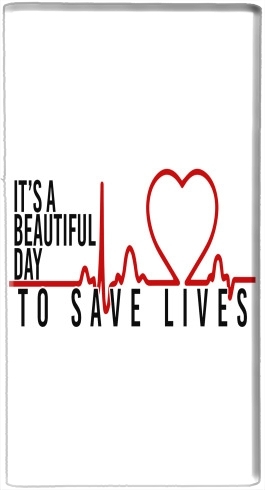  Beautiful Day to save life voor draagbare externe back-up batterij 5000 mah Micro USB