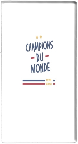  Champion du monde 2018 Supporter France voor draagbare externe back-up batterij 5000 mah Micro USB