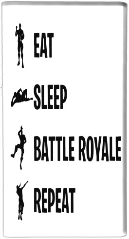  Eat Sleep Battle Royale Repeat voor draagbare externe back-up batterij 5000 mah Micro USB