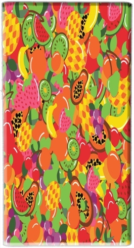  Healthy Food: Fruits and Vegetables V1 voor draagbare externe back-up batterij 5000 mah Micro USB