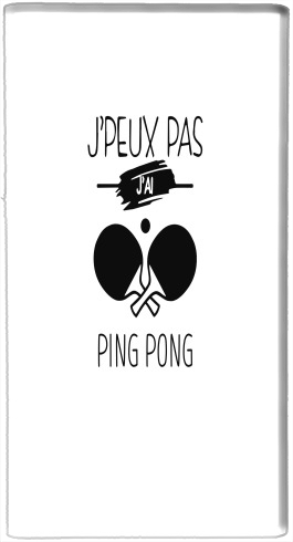  Je peux pas jai ping pong voor draagbare externe back-up batterij 5000 mah Micro USB