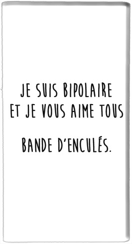  Je suis bipolaire et je vous aime tous voor draagbare externe back-up batterij 5000 mah Micro USB