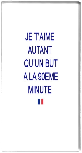  Je t aime autant qu un but a la 90eme minutes voor draagbare externe back-up batterij 5000 mah Micro USB