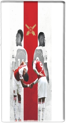  Lacazette x Aubameyang Celebration Art voor draagbare externe back-up batterij 5000 mah Micro USB