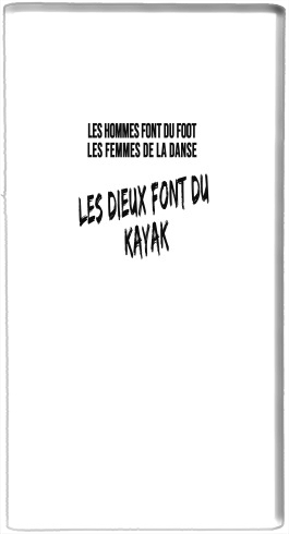  Les dieux font du Kayak voor draagbare externe back-up batterij 5000 mah Micro USB