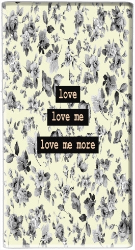  love me more voor draagbare externe back-up batterij 5000 mah Micro USB