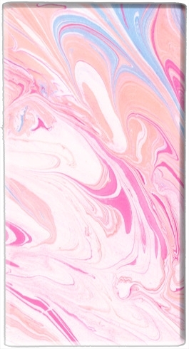  Minimal Marble Pink voor draagbare externe back-up batterij 5000 mah Micro USB