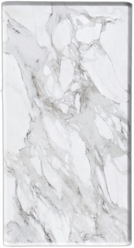  Minimal Marble White voor draagbare externe back-up batterij 5000 mah Micro USB