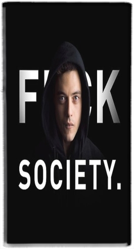  Mr Robot Fuck Society voor draagbare externe back-up batterij 5000 mah Micro USB