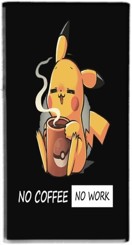  Pikachu Coffee Addict voor draagbare externe back-up batterij 5000 mah Micro USB