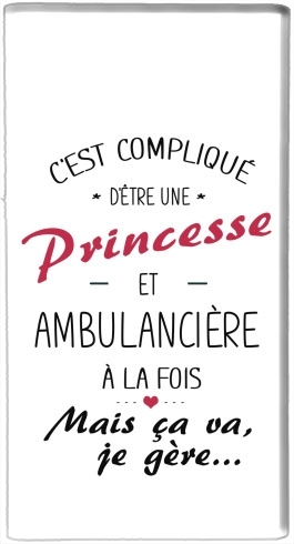  Princesse et ambulanciere voor draagbare externe back-up batterij 5000 mah Micro USB