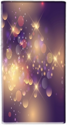  Purple Sparkles voor draagbare externe back-up batterij 5000 mah Micro USB