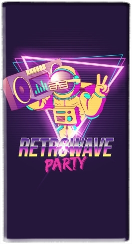  Retrowave party nightclub dj neon voor draagbare externe back-up batterij 5000 mah Micro USB