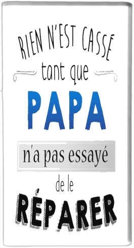  Rien n'est cassé tant que papa n'a pas essayé de réparer voor draagbare externe back-up batterij 5000 mah Micro USB