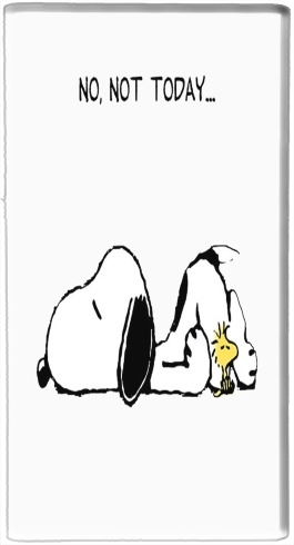  Snoopy No Not Today voor draagbare externe back-up batterij 5000 mah Micro USB