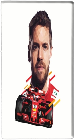  Vettel Formula One Driver voor draagbare externe back-up batterij 5000 mah Micro USB