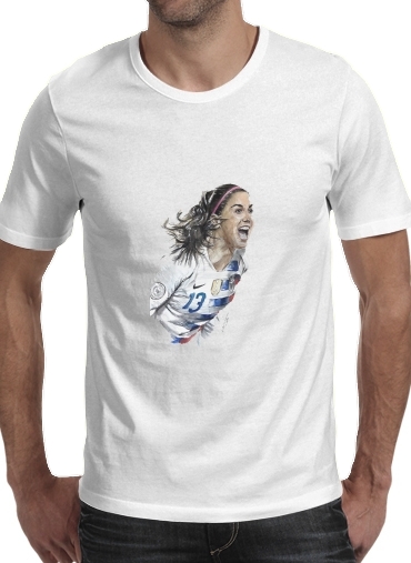  Alex Morgan Usa Art voor Mannen T-Shirt