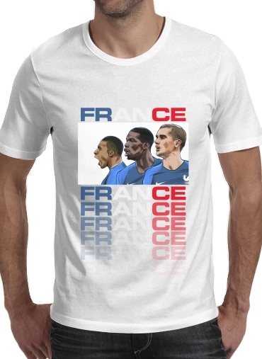  Allez Les Bleus France  voor Mannen T-Shirt