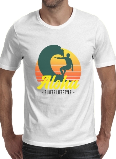  Aloha Surfer lifestyle voor Mannen T-Shirt