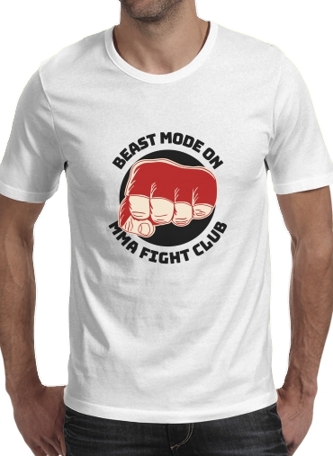  Beast MMA Fight Club voor Mannen T-Shirt