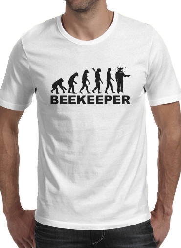  Beekeeper evolution voor Mannen T-Shirt