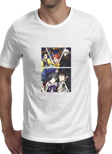  Black Butler Fan Art voor Mannen T-Shirt