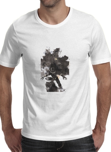  Black Panther Abstract Art Wakanda Forever voor Mannen T-Shirt