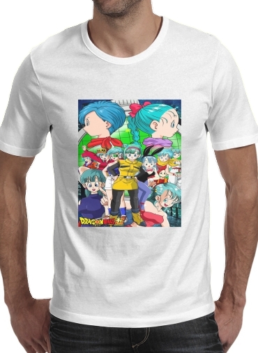  Bulma Dragon Ball super art voor Mannen T-Shirt