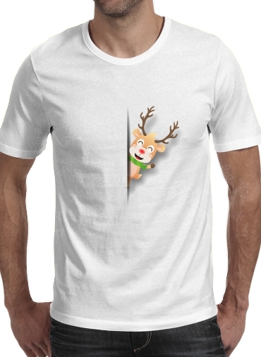  Christmas Reindeer voor Mannen T-Shirt