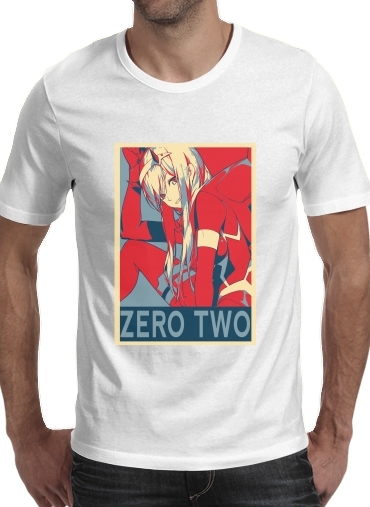  Darling Zero Two Propaganda voor Mannen T-Shirt