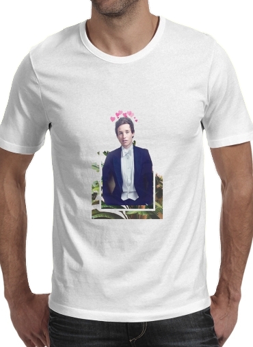  Eddie redmayne Heart voor Mannen T-Shirt